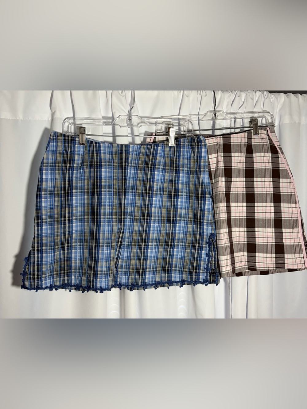 GOLFTINI Bundle of 2 Plaid Skorts size 8